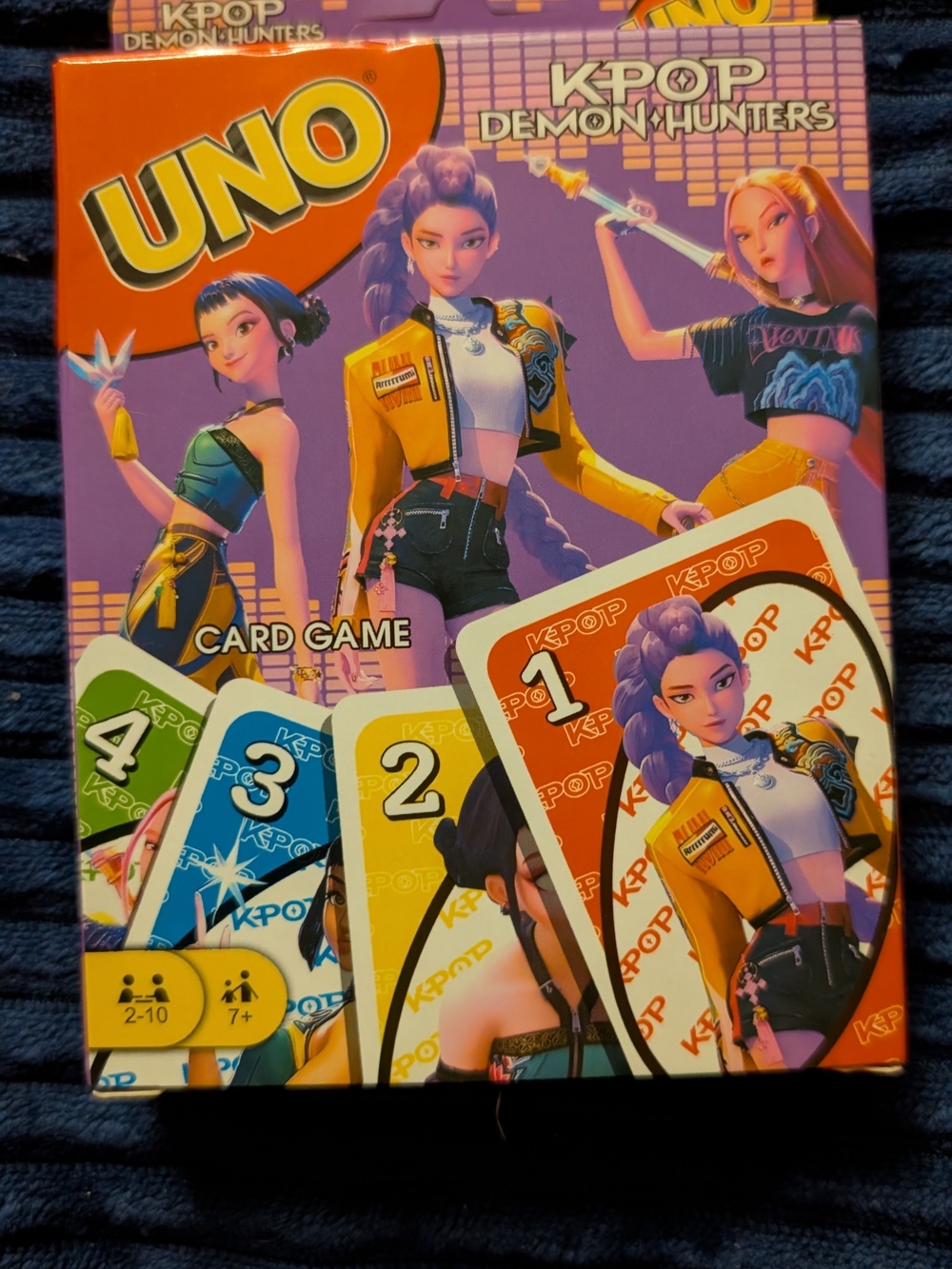 New K-Pop Demon Hunters Uno Card Game